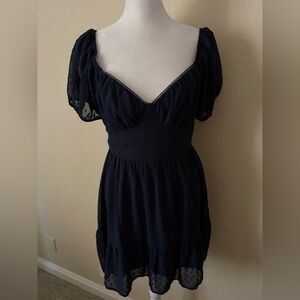 Fit and flare mini dress